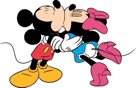 mickey & minnie mouse kissing|mickey mouse disney now.